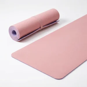 Custom Size TPE Yoga Mat OEM Printed Logo Eco-Recyclable Mat Bulk Supply