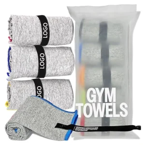 Custom Sports Towel Set, Quick-Dry Absorbent Microfiber Gym Towels