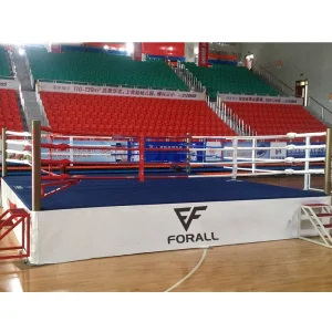 Custom Steel Boxing Ring Stairs for Wrestling and Boxing Rings