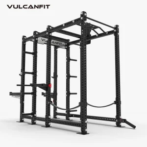 Custom Strength Training Fitness Equipment Squat Stand Rig Half Cage Power Rack Attachment Smith Machine Power Rack