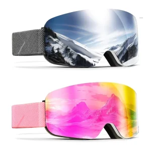 Custom Sublimation Printing Ski Goggle Cover Microfiber Snowboard Goggle Protector
