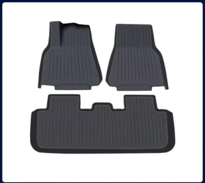 Custom TPE Double Layer Floor Mats for Model Y Juniper, Waterproof Anti-Slip Car Liners