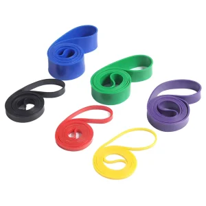 Custom TPE Latex Rubber Pull Assist Exercise Band, High Elasticity, Multifunctional and Durable