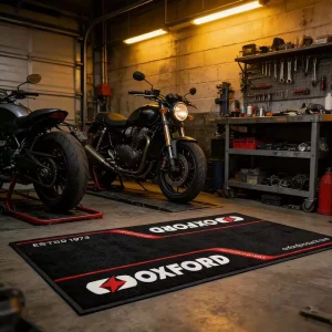 Custom Team Logo Nylon Motorcycle Racing Mat Rubber Anti-Slip Outdoor Floor Mat