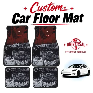 Custom Universal Car Floor Mat for Most Vehicles SUV Truck Durable Anti-Slip Rubber Mat Supplier OEM