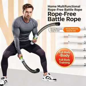 Custom Versatile Cordless Battle Rope Arm Strength Device Three in One Fitness Battle Rope Swing Training Home Strength Rope