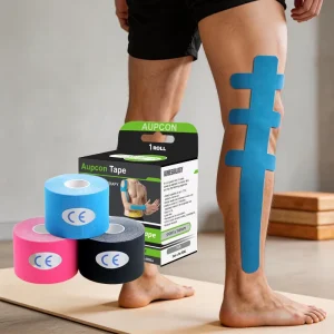 Custom Waterproof Breathable Muscle Tape Hamstring K Tape Skin Friendly Sports Tape Precut Athletic Kinesiology 10m/5m