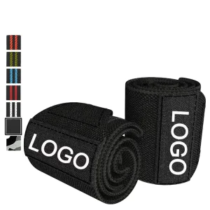 Custom Weight Lifting Wrist Straps Wrist Wraps Gym Support Brace Protetor Sweat Bands for Fitness