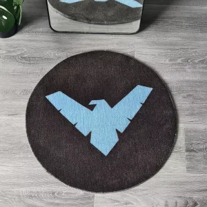 Custom Welcome Printed Floor Mat Rubber Backed Tufted Rug