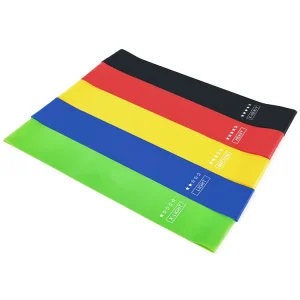 Custom Yoga Exercise TPE Elastic Fitness Resistance Bands Set