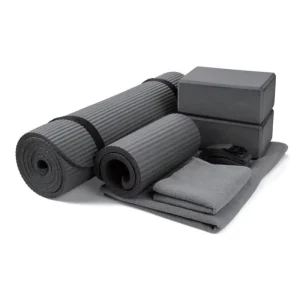 Custom Yoga Mat Set with Yoga Blocks and Pilates Accessories Starter Kit