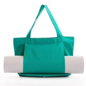 Custom Yoga Mat Storage Bag Lightweight Thickened Canvas Handbag Large-Capacity Fitness Storage Bag