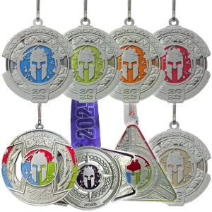 Custom Zinc Alloy Sports Medal, 3D Carved Boxing, Taekwondo, Karate and Muay Thai Award Metal Finisher Trophy