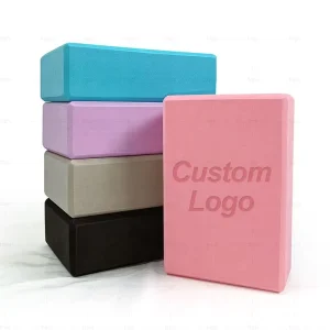 Custom logo Multicolor Yoga Block Foam Brick Custom Logo High Density for Exercise Pilates Yoga Accessories Eva Yoga Block