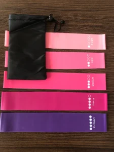 Custom logo Yoga Elastic Stretching Band Exercise Tpe Resistance Band Workout Fitness