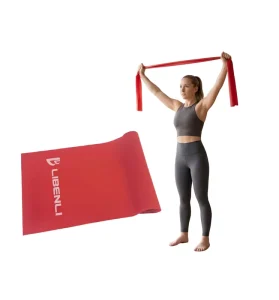 Customizable Colorful 5-Level Latex Resistance Bands for Adult Arm and Leg Strength Training
