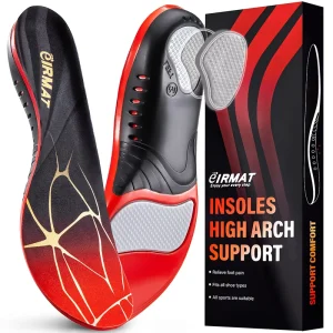 Customizable Foot Arch Support Orthotics Flatfoot Running Sport Inserts With PU Material Good Cushioning Unisex Foot Pads