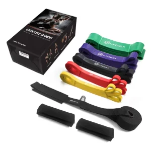 Customizable Heavy 5pcs Pull up Assist Bands Working Out Resistance Bands Set for Exercise