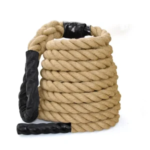 Customizable Hemp Battle Climbing Rope with Hook