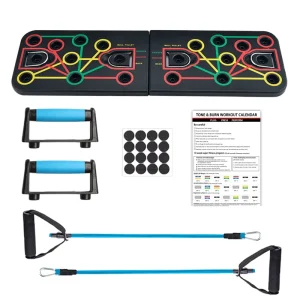 Customizable Multifunctional Push up Board Chest Muscle Development Exercise Board for Russian Dip and Pushup Training