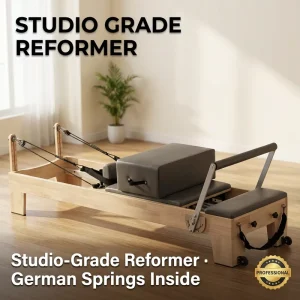 Customizable Oak Wood Pilates Reformer Studio Standard German Springs Pilates Workout Equipment Factory Supply