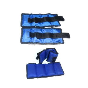 Customizable Pure Iron Sand Blue Red Boxing Ankle Wrist Weight Strapped Sandbags