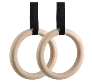 Customizable Unisex Gymnastics Rings with Digital Printing (Packaged)