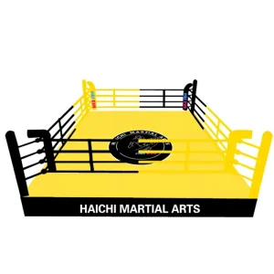 Customizable Yellow Boxing Ring Posts 6m x 6m Boxing Ring with Professional Quality