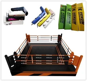 Customized 12ft 14ft 16ft Competition Muay Thai Fighting Boxing Ring with Platform