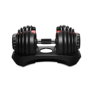 Customized 24 kg Adjustable Dumbbell for Commercial and Household Strength Training