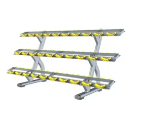 Customized 3-Layer Dumbbell Rack