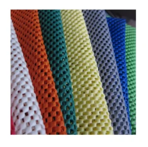 Customized Anti-Slip Mesh PVC Cabinet Shelf Mat Eco-Friendly Kitchen Rug Underlay