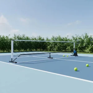 Customized Color Pickleball Sports Net UV Resistant Sleeve Indoor Arena Quick Dismantle Athletic Gear Distribution