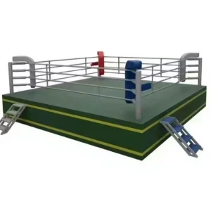 Customized Cross Border Boxing Ring (PU Material Square Cage) International Standard Martial Arts Sanda Ring