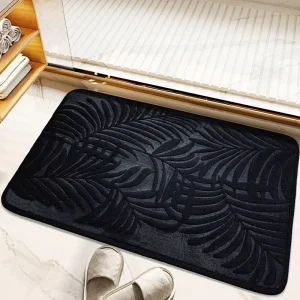 Customized Fabric Kitchen Floor Mat Wipe-Clean Dirt-Proof Doormat Entryway Carpet