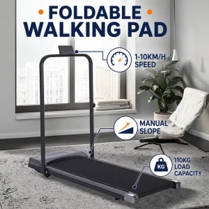 Customized Foldable Portable Motorized Electric Treadmill, Silent Walking Pad for Home Use