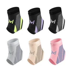 Customized Foot Brace Adjustable Bands Elastic Pressure Joint Ultra Thin Neoprene Kids Children Ankle Compression Sleeve