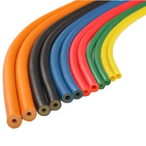 Customized High Flexibility Fitness Hose Size Extension Elastic Non Slip Latex Rubber Tube Resistance Band