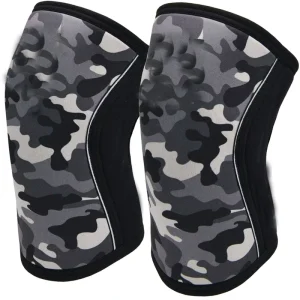 Customized Logo 7mm Neoprene Compression Knee Sleeves for Cross Training