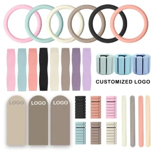 Customized Logo Weight Beam Silicone Dumbbell Yoga Mat Home Gym Fitness Set Yoga Pilates Accessories Kit Set