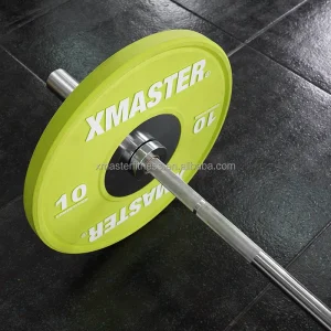 Customized Logo Weightlifting Barbell for Strength Training
