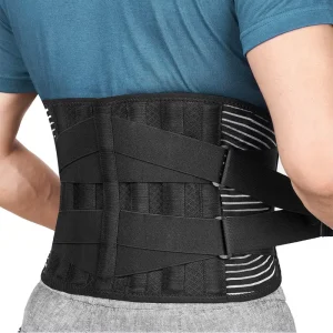 Customized Lumbar Support Belt Breathable Anti skid Waist Support Lumbar Back Brace Back Support Back Pain