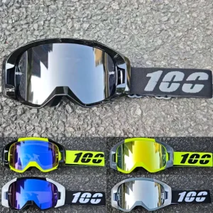 Customized MX Motorcycle Goggles, Adjustable Anti-UV Sports Accessories for Dirt Bike, Motocross and Outdoor Cycling