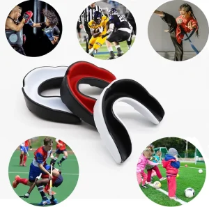 Customized Multi-Sport Mouthguard Protective Case for Football, Lacrosse, Basketball, Boxing, Soccer, and Taekwondo