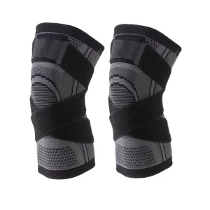 Customized Nylon Anti-collision Elastic Knee Pads Breathable Knee Pads Brace Exercise Training Gym Safe Knee Pads