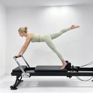 Customized Pilates Set with Yoga Mat Stainless Steel Training Pilates Core Bed Easy Storage