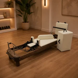 Customized Red Oak Solid Wood Pilates Reformer, Factory Direct Supply