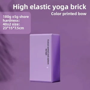 Customized Solid-Color Yoga Brick for Girls Dance Practice High-Density EVA Foam