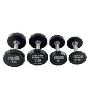 Customized Steel Dumbbells Gold Silver Home Gym Equipment Free Weights for Strength Training CPU Dumbbell
