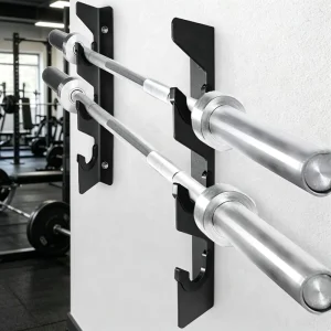Customized Wall-Mounted Barbell Rack for Cross-Training, 8 Bars, Multifunction